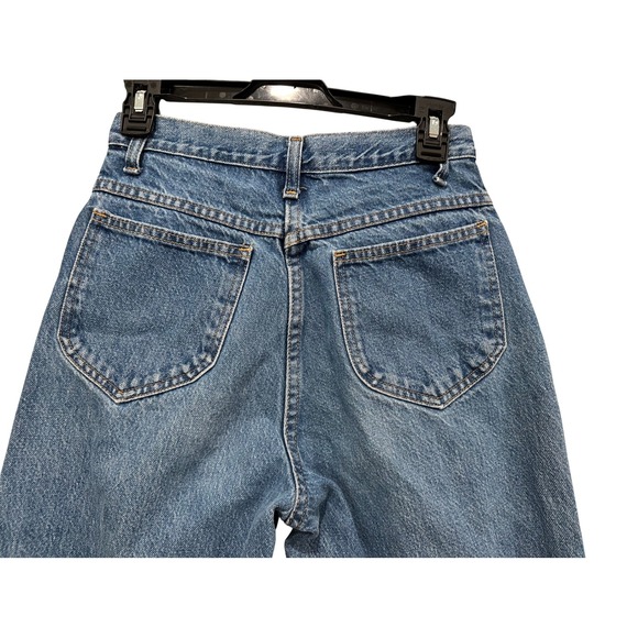 Vintage Faded Glory High Waisted Mom Jeans Medium Wash Tapered Leg Size 10 - Picture 5 of 8
